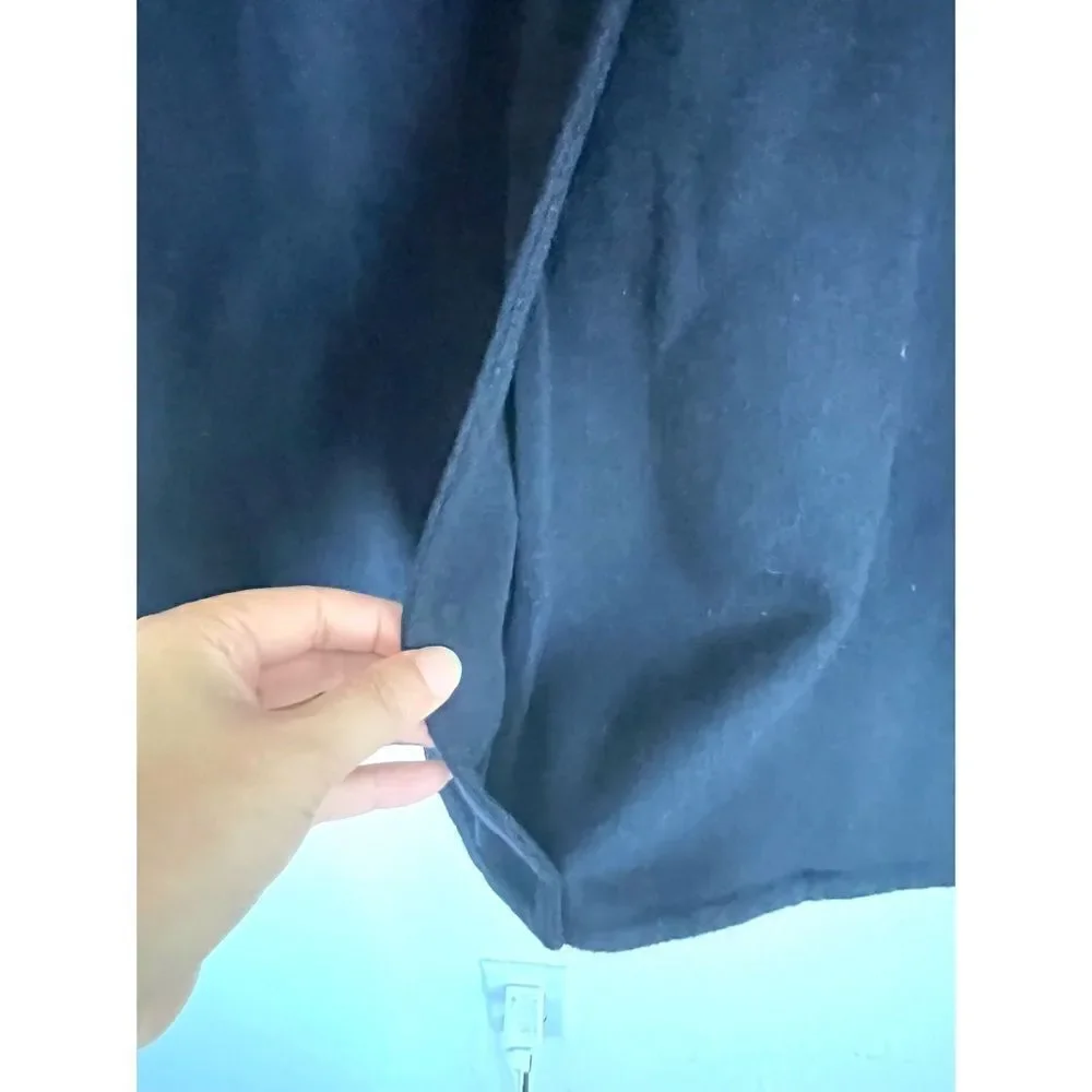 Vince single-breasted fitted wool blend coat Navy